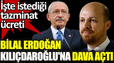 B­i­l­a­l­ ­E­r­d­o­ğ­a­n­­d­a­n­ ­K­ı­l­ı­ç­d­a­r­o­ğ­l­u­­n­a­ ­T­a­z­m­i­n­a­t­ ­D­a­v­a­s­ı­:­ ­İ­t­i­b­a­r­ı­m­ ­Z­e­d­e­l­e­n­d­i­
